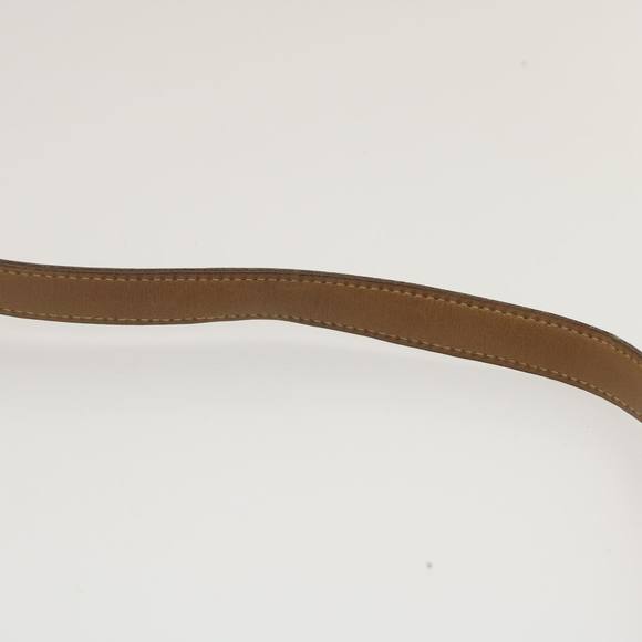 CELINE Macadam Canvas Shoulder Bag Beige Auth 29662 - Picture 8 of 16